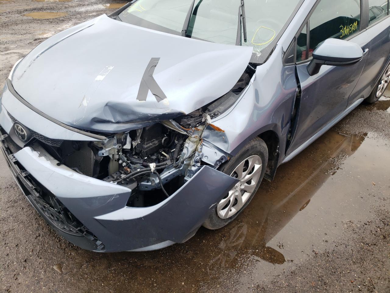 Photo 9 from auction – 2020 TOYOTA COROLLA LE with VIN 5YFBPRBE1LP040227