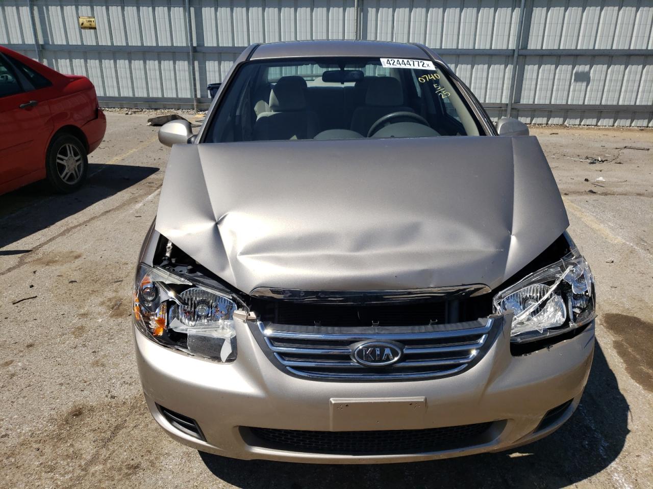Photo 9 from auction – 2009 KIA SPECTRA EX with VIN KNAFE221695610740