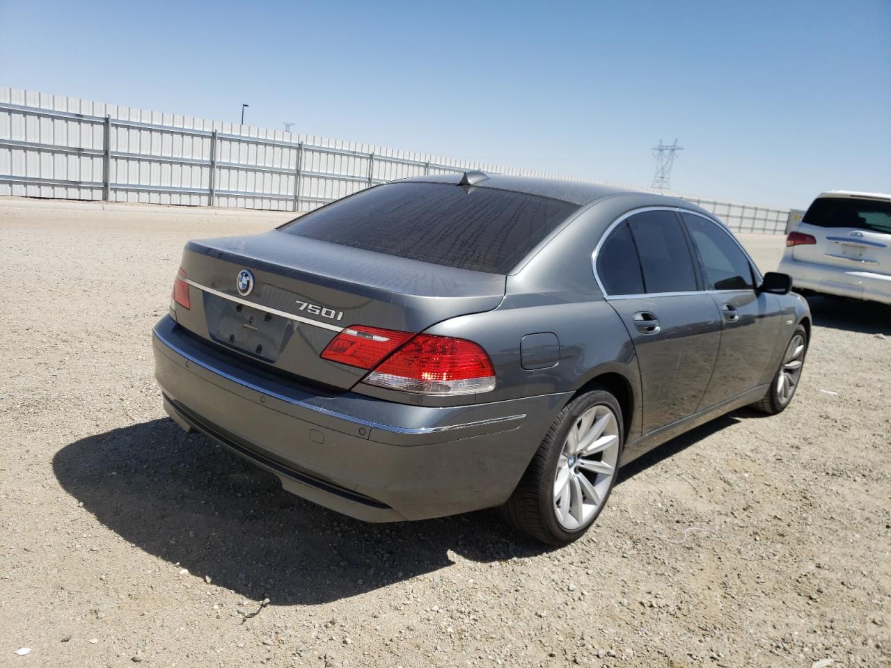 Photo 4 from auction – 2007 BMW 750 with VIN WBAHL83587DT09408