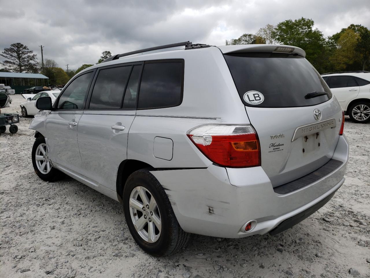 Photo 3 from auction – 2008 TOYOTA HIGHLANDER with VIN JTEDS41A382021303