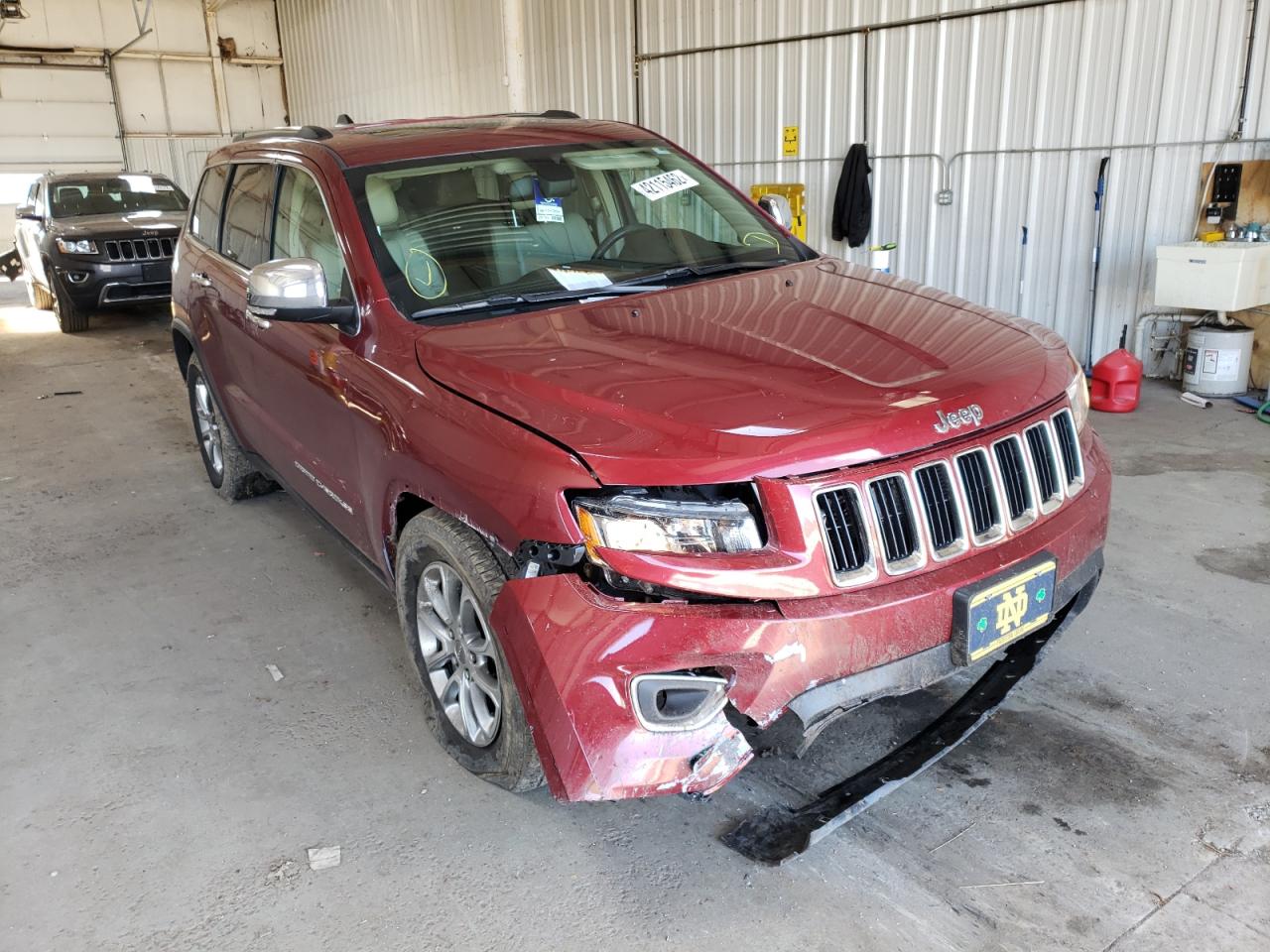 JEEP GRAND CHER 2014 with VIN 1C4RJFBG9EC579089 - Photo from auction
