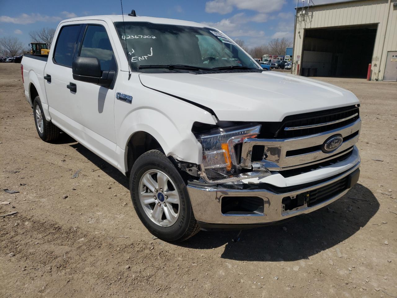 FORD F150 SUPER 2020 with VIN 1FTEW1C54LFA96556 - Photo from auction