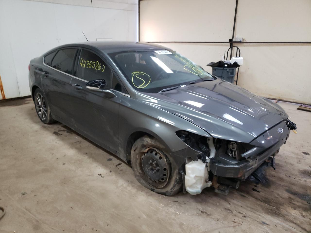 FORD FUSION SE 2017 with VIN 3FA6P0H97HR139777 - Photo from auction
