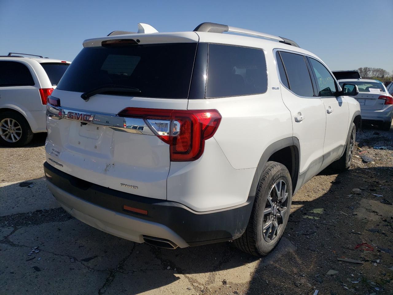 Photo 4 from auction – 2021 GMC ACADIA SLE with VIN 1GKKNRL4XMZ160017