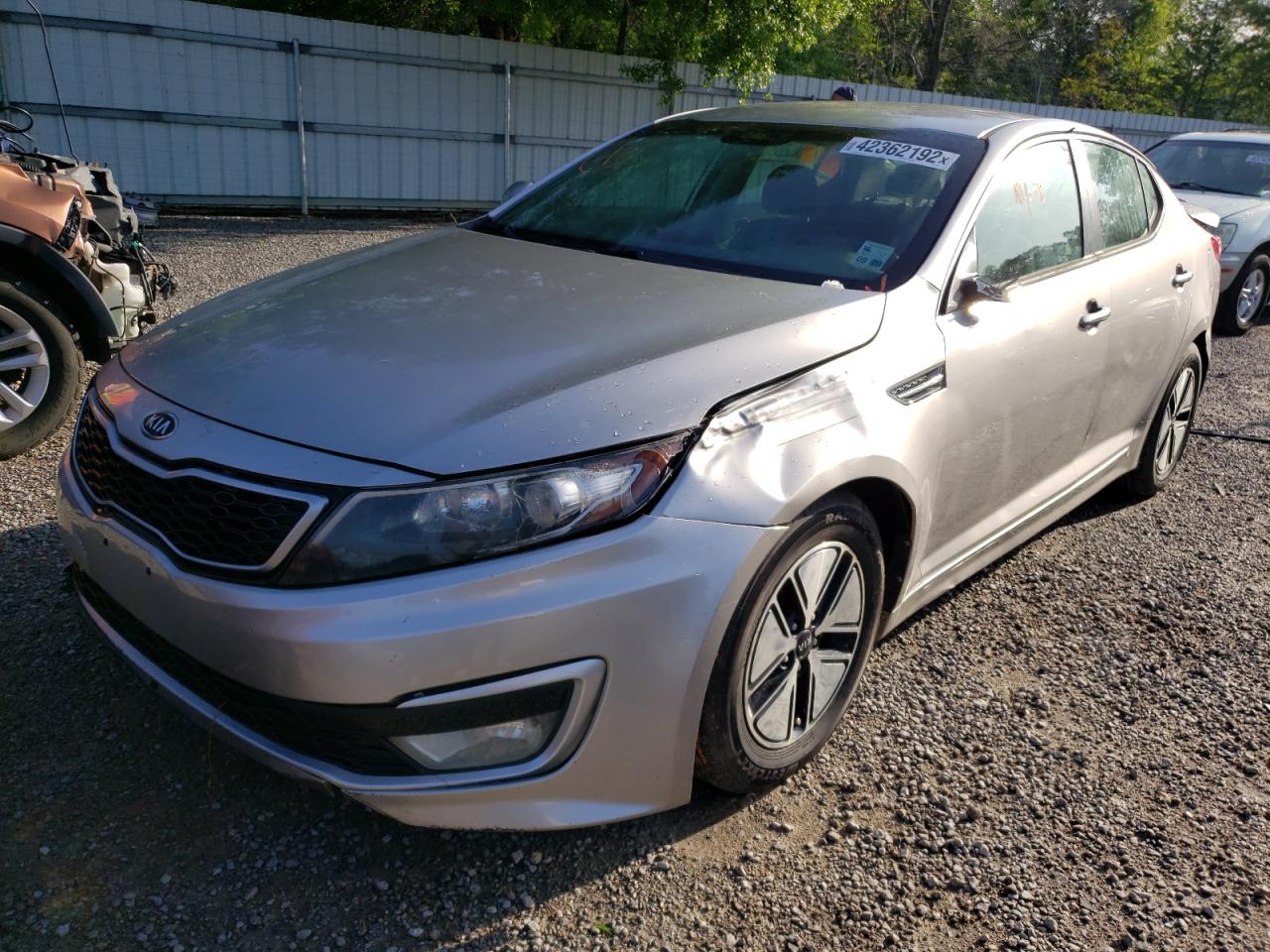 Photo 2 from auction – 2012 KIA OPTIMA HYB with VIN KNAGM4AD8C5012431