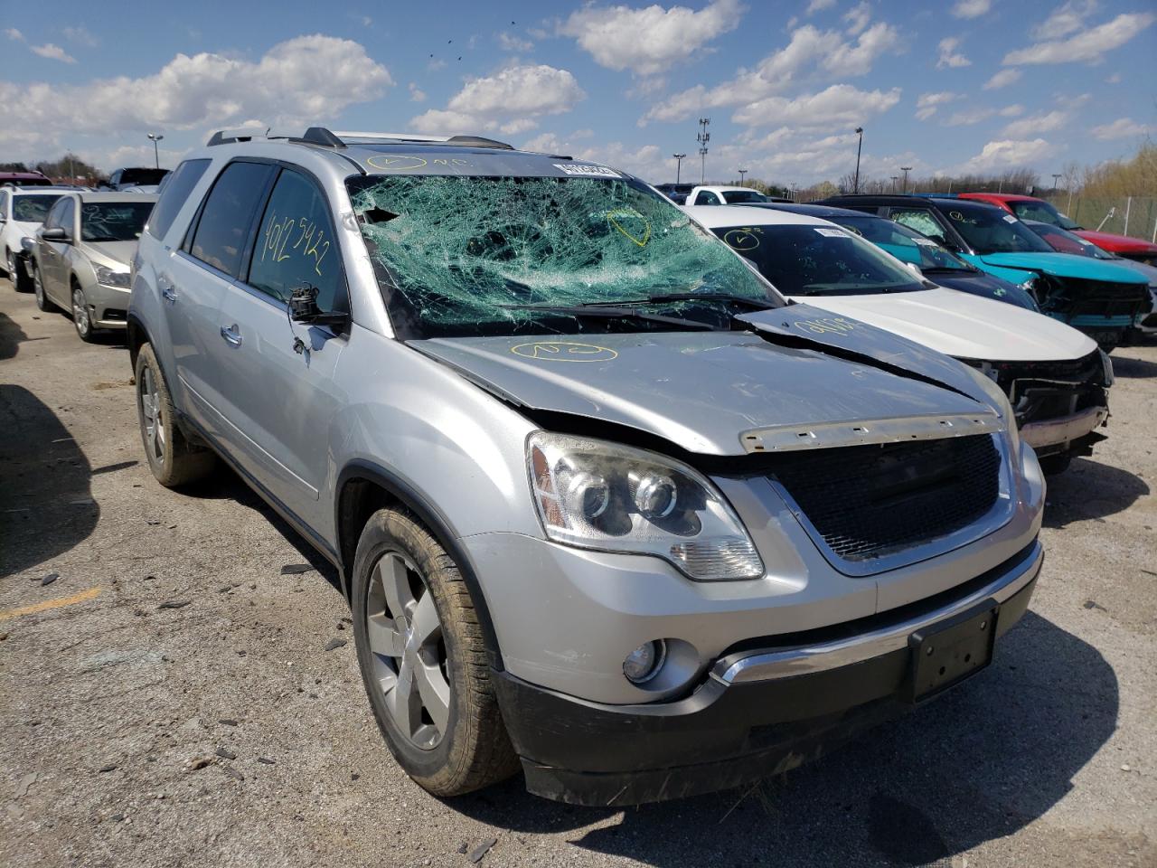 GMC ACADIA SLT 2011 with VIN 1GKKVSED7BJ212297 - Photo from auction