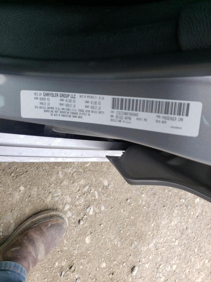 صورة رقم 10 من المزاد - 2015 CHRYSLER 200 LIMITE مع VIN 1C3CCCAB6FN503845