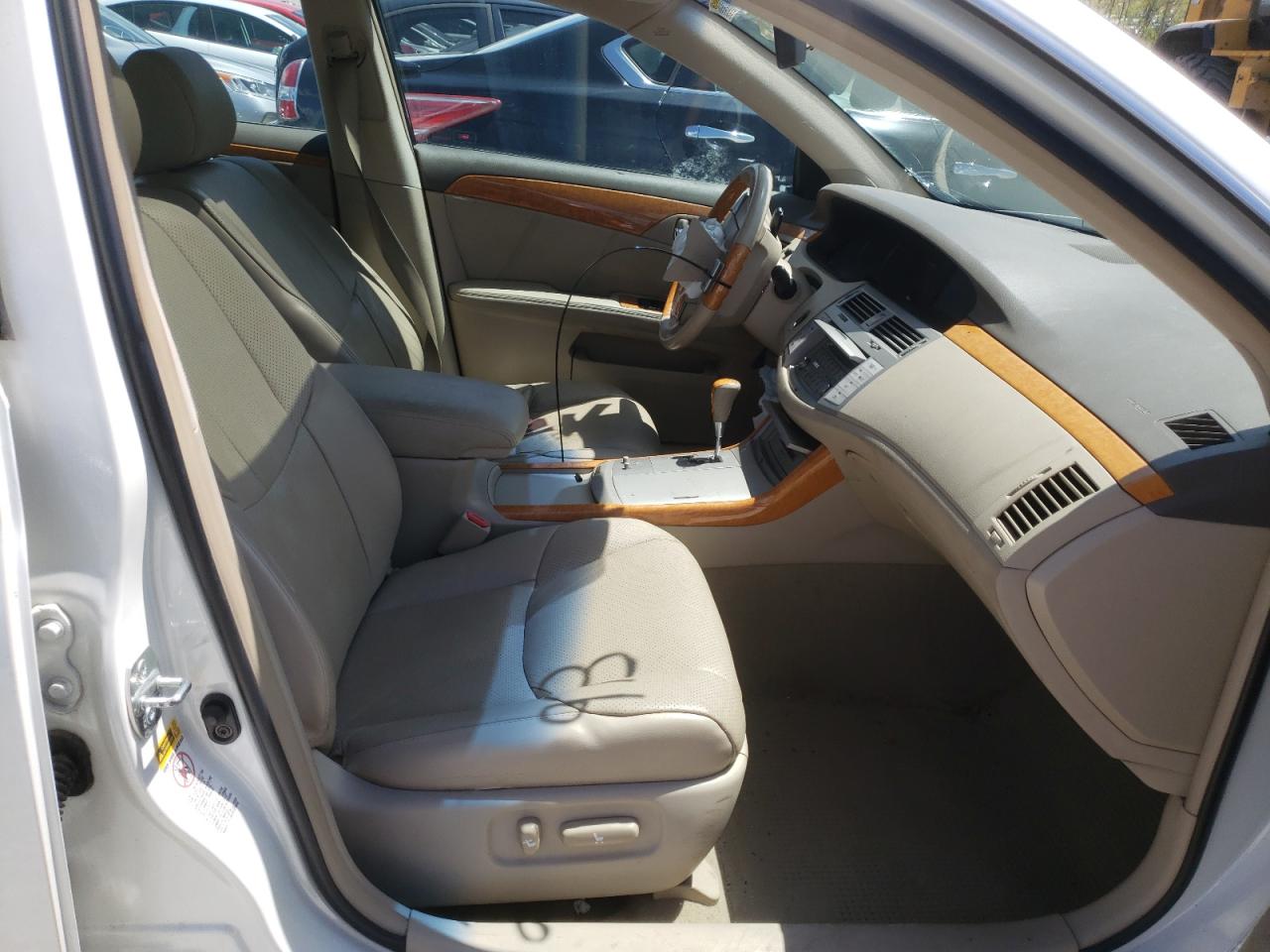 Photo 5 from auction – 2007 TOYOTA AVALON XL with VIN 4T1BK36B97U212973