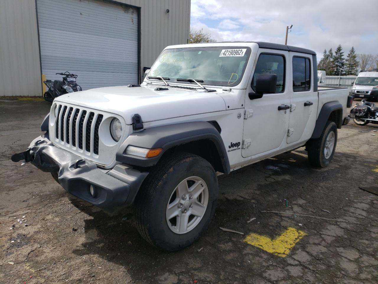 Photo 2 from auction – 2020 JEEP GLADIATOR with VIN 1C6HJTAG5LL120044