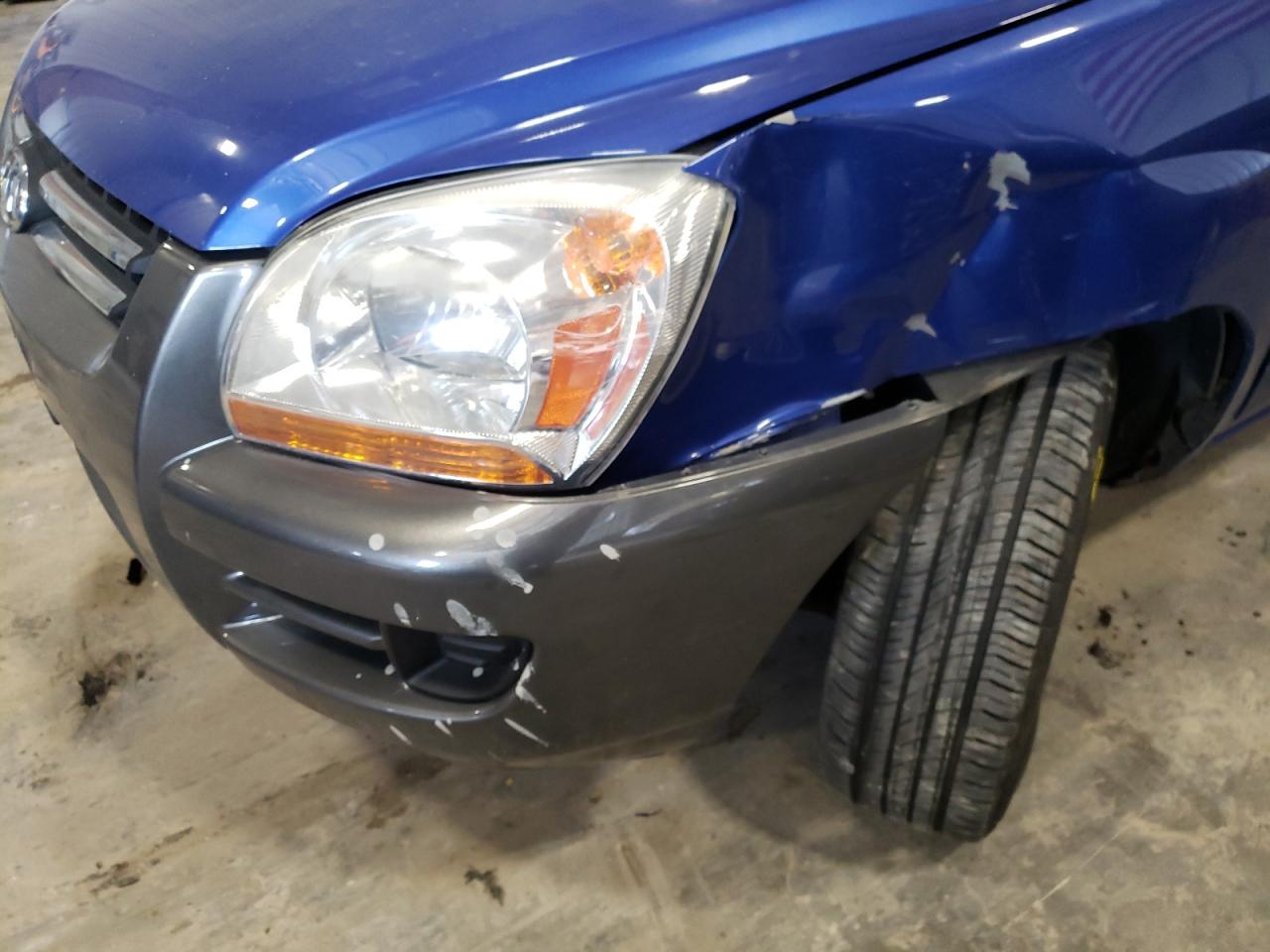 Photo 9 from auction – 2008 KIA SPORTAGE E with VIN KNDJE723987476515