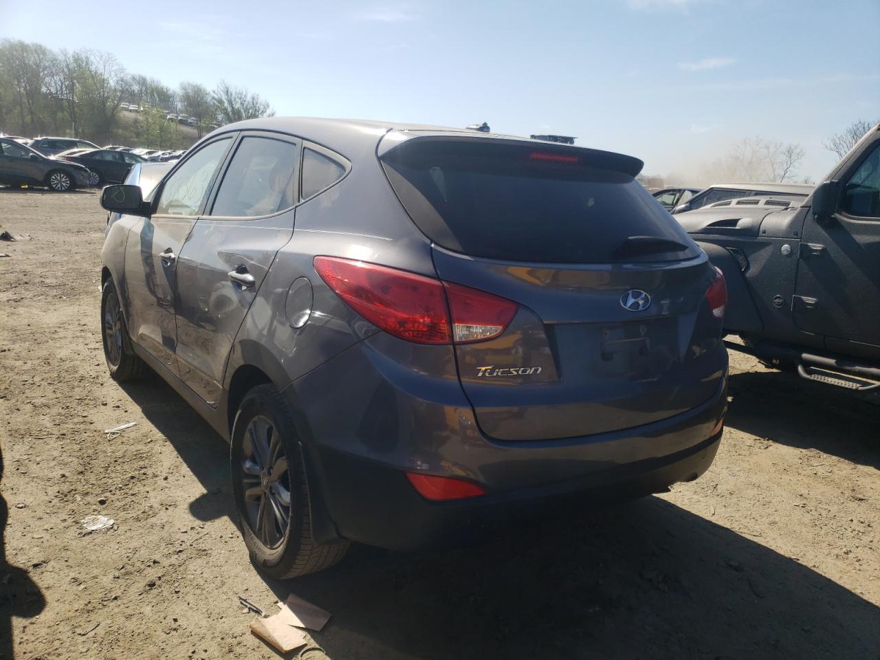 Photo 3 from auction – 2014 HYUNDAI TUCSON GLS with VIN KM8JT3AF8EU841074