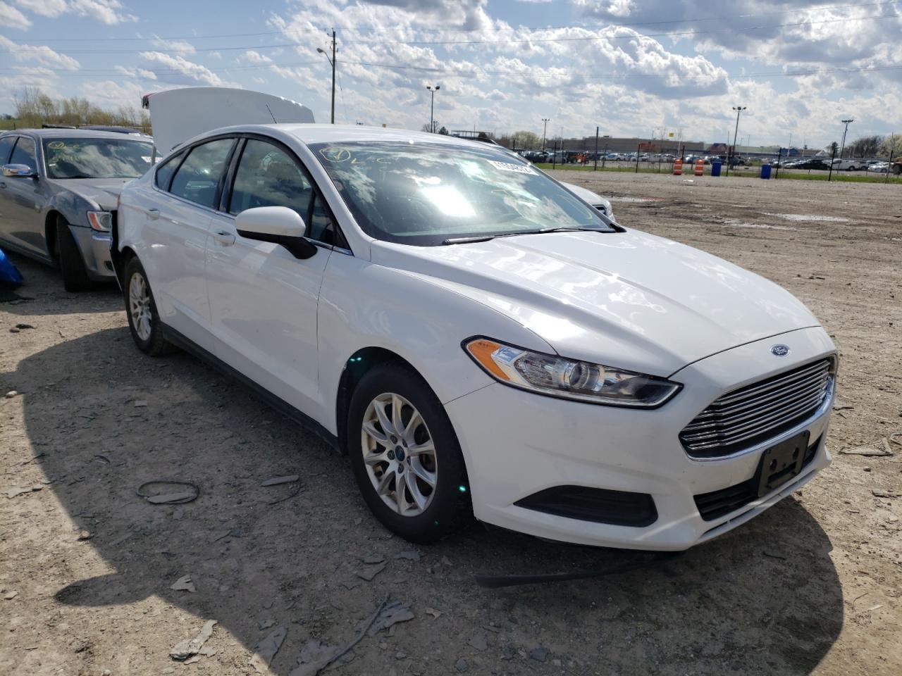 FORD FUSION S 2016 with VIN 3FA6P0G79GR231682 - Photo from auction