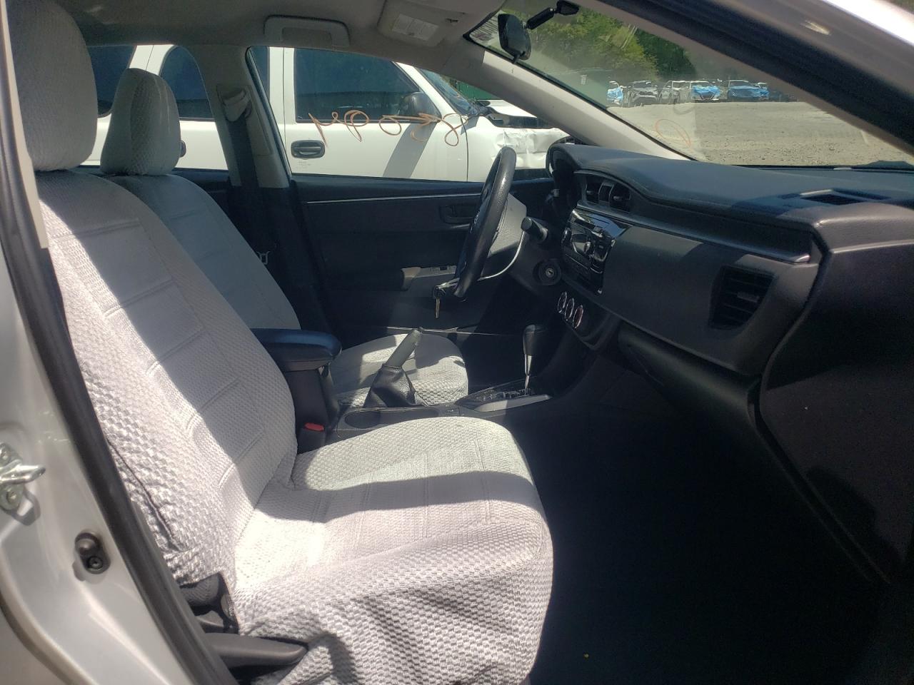Photo 5 from auction – 2015 TOYOTA COROLLA L with VIN 2T1BURHE0FC365097