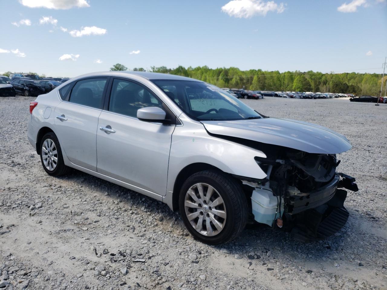 NISSAN SENTRA S 2017 with VIN 3N1AB7AP6HY336310 - Photo from auction
