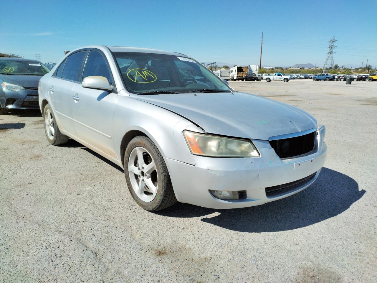 Photo 1 from auction – 2007 HYUNDAI SONATA SE with VIN 5NPEU46F67H165299