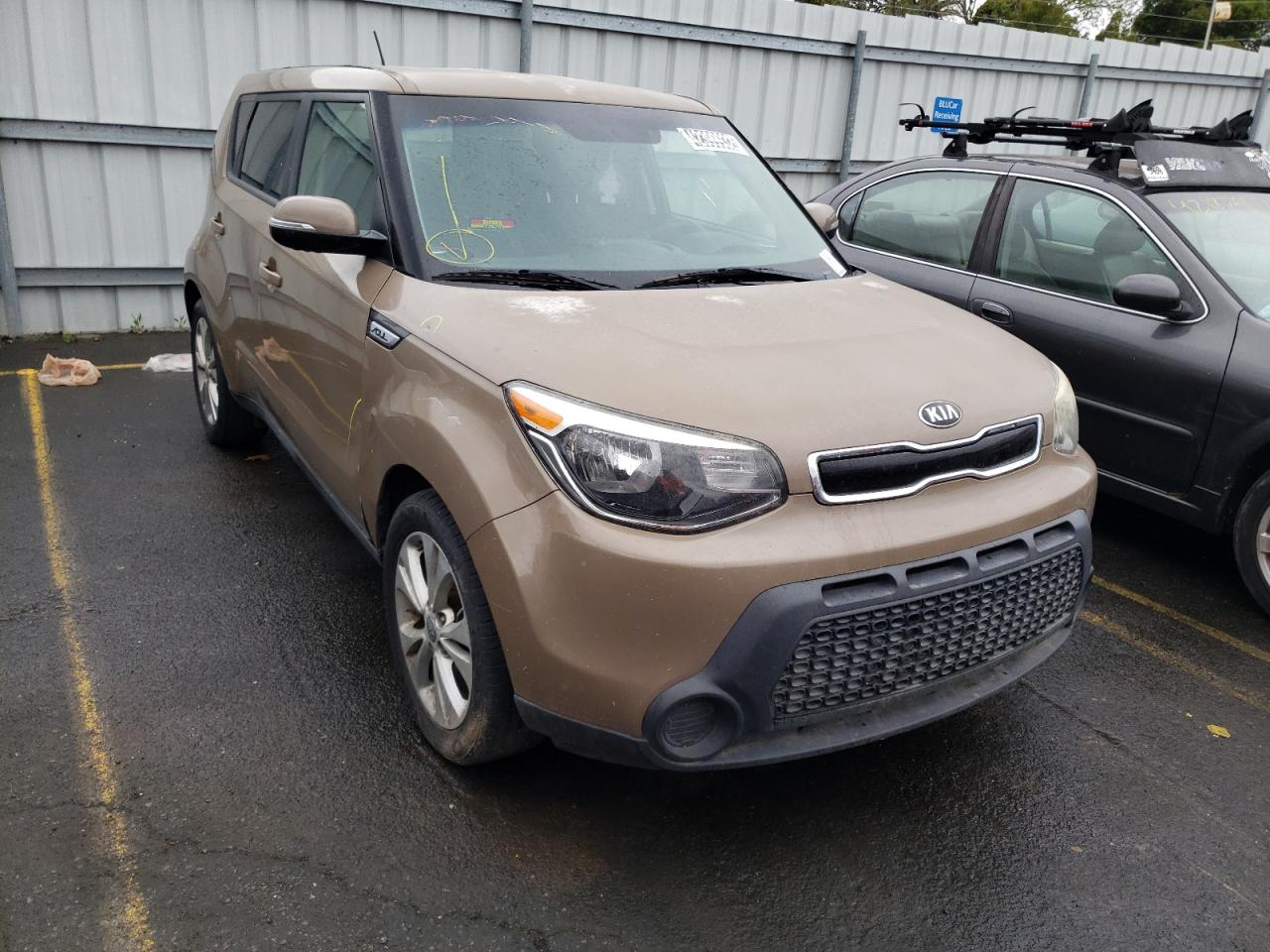 KIA SOUL + 2014 with VIN KNDJP3A53E7039983 - Photo from auction