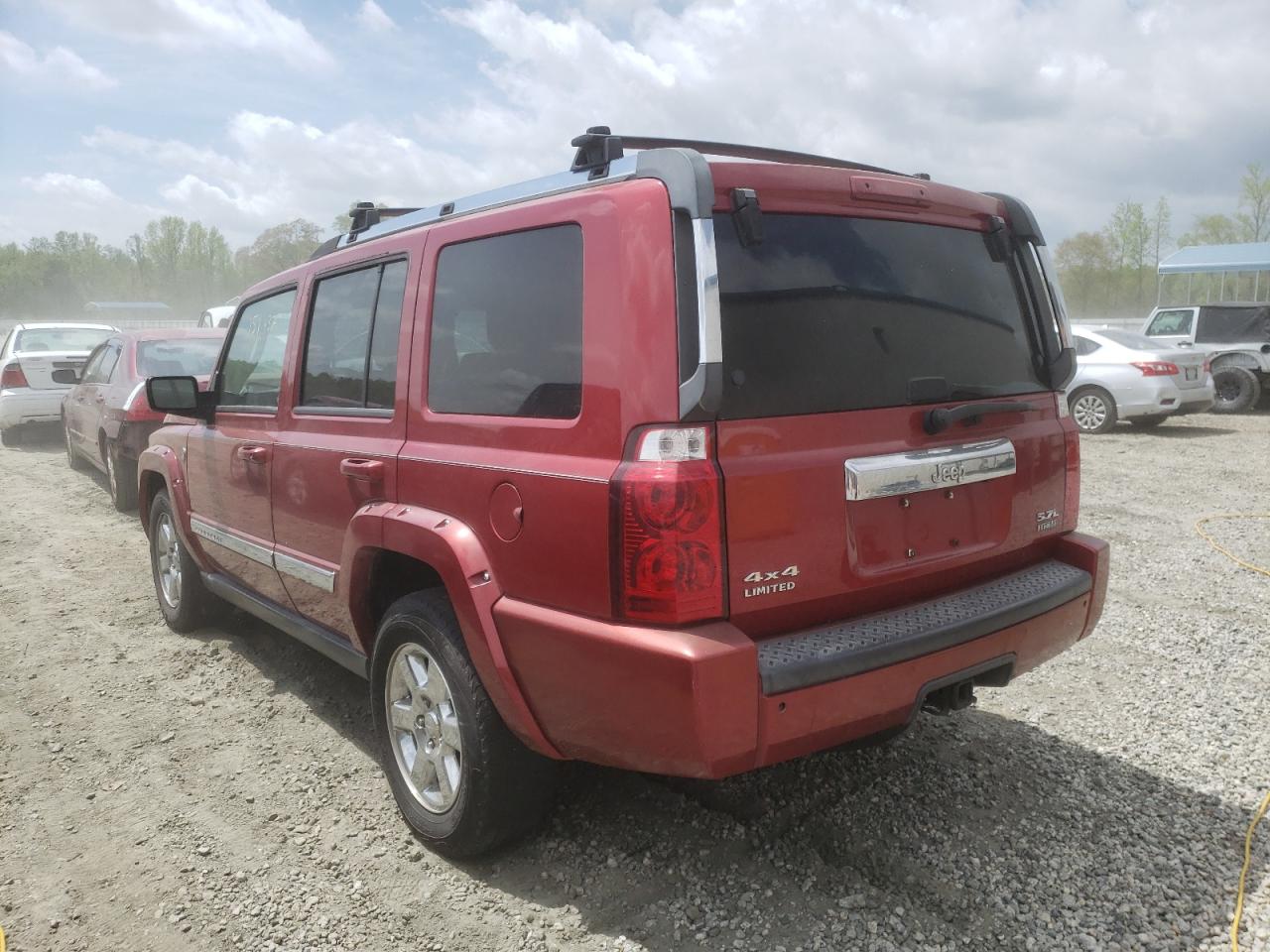 Photo 3 from auction – 2006 JEEP COMMANDER with VIN 1J8HG58256C293511