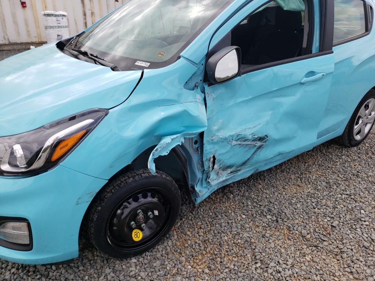 Photo 9 from auction – 2021 CHEVROLET SPARK LS with VIN KL8CA6SA0MC228628