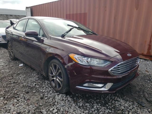 FORD FUSION S 2017 with VIN 3FA6P0G74HR281407 - Photo from auction