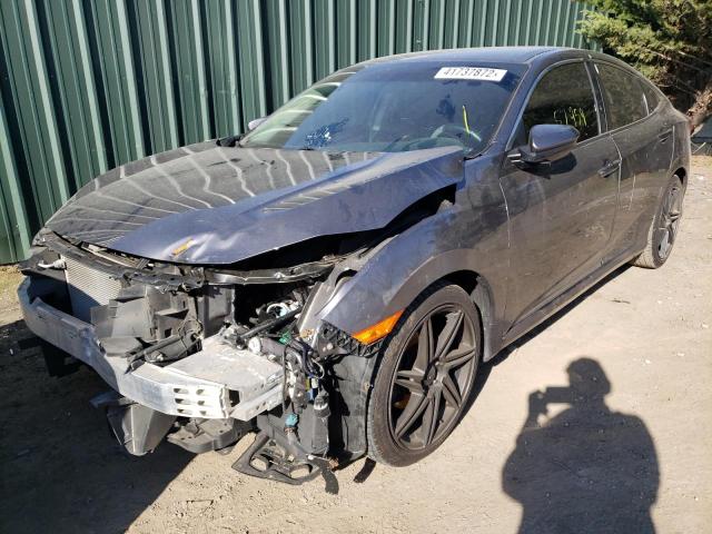 Photo 2 from auction – 2017 HONDA CIVIC LX with VIN 2HGFC2F52HH518040