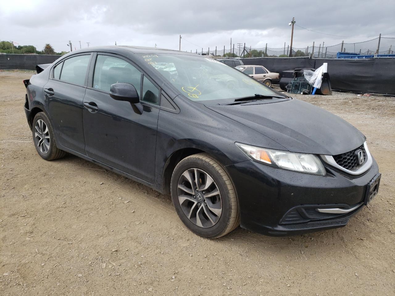 HONDA CIVIC EX 2013 with VIN 19XFB2F88DE285458 - Photo from auction