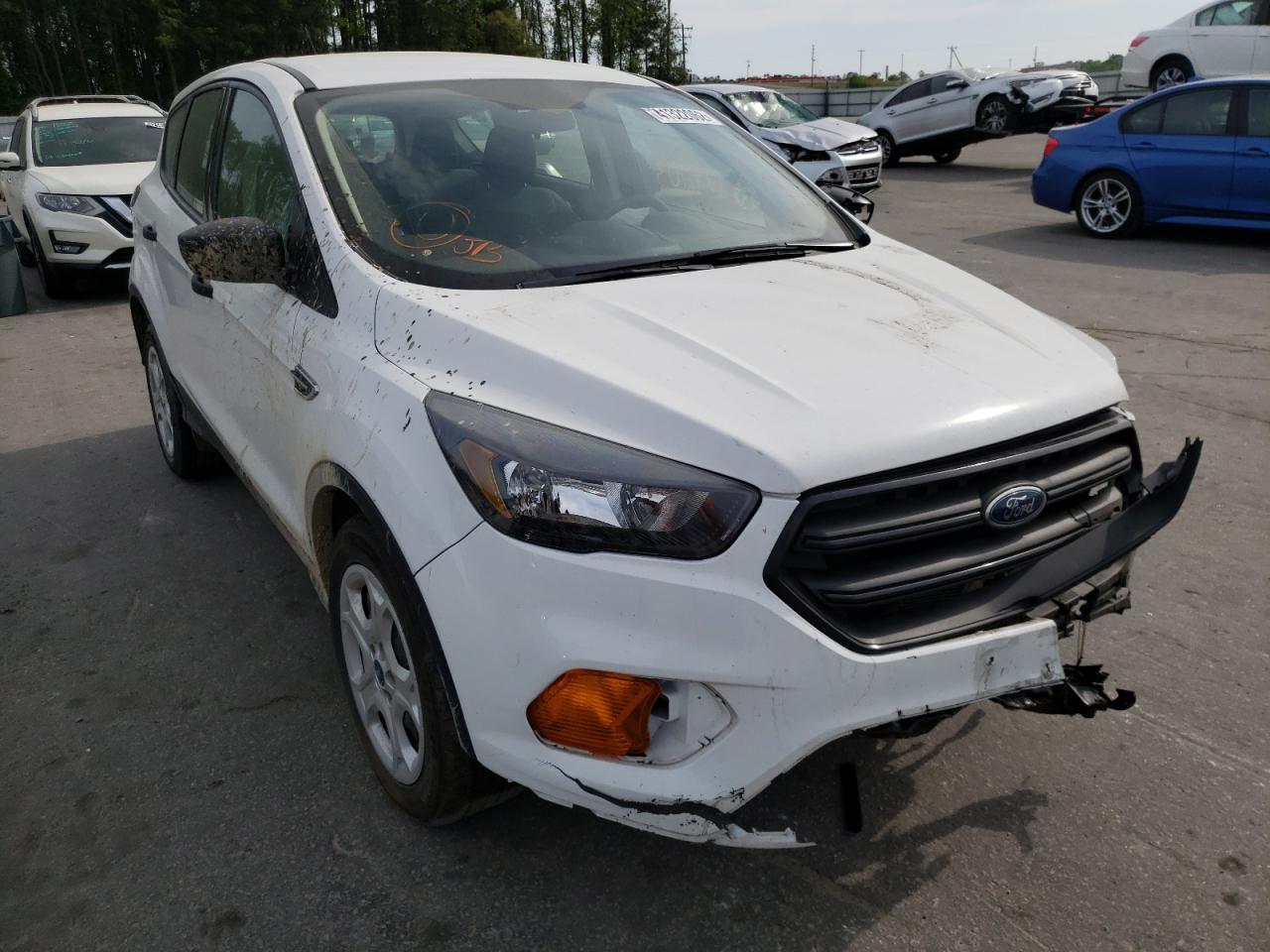 FORD ESCAPE S 2018 with VIN 1FMCU0F72JUB97801 - Photo from auction