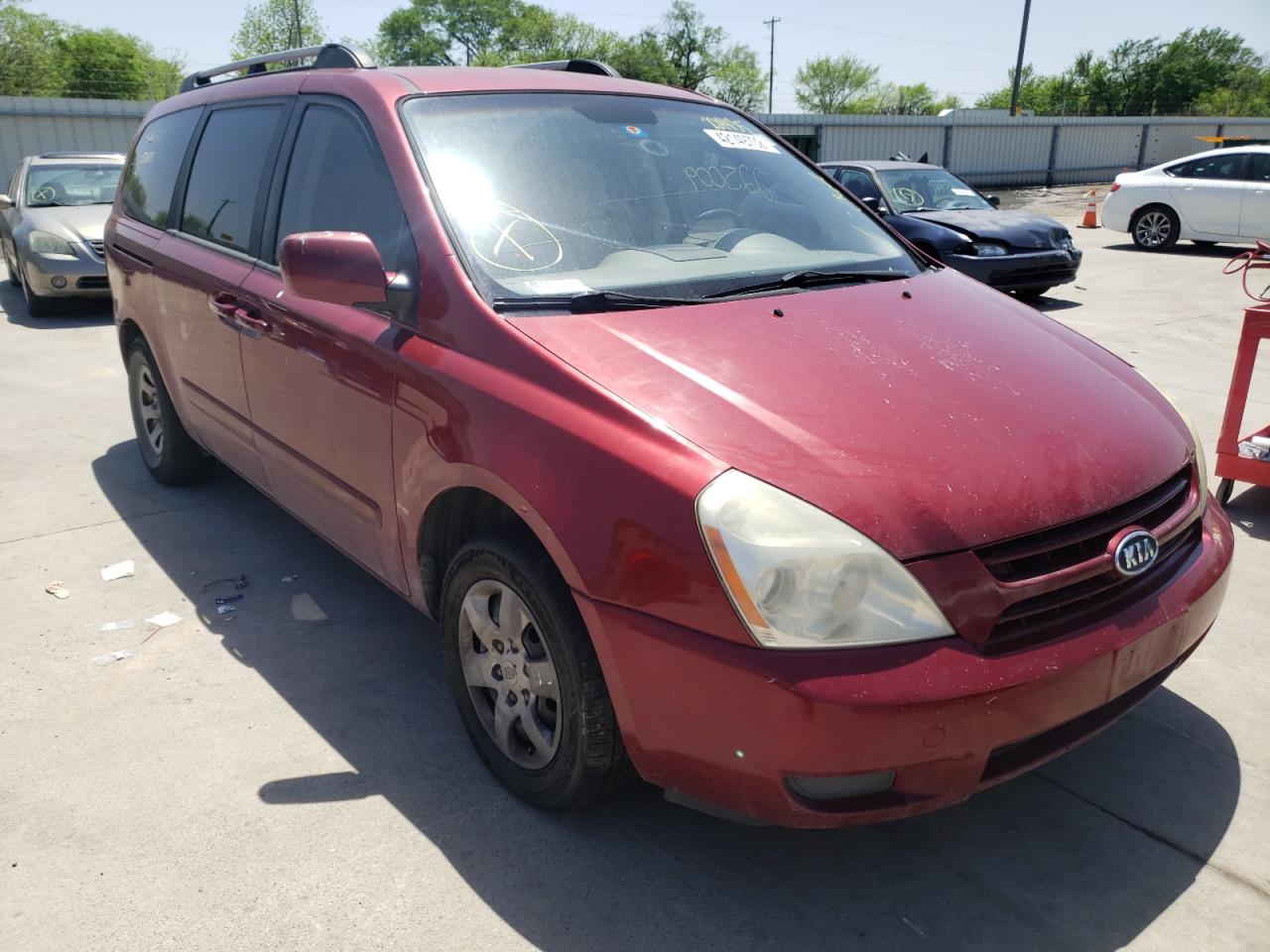 Photo 1 from auction – 2008 KIA SEDONA EX with VIN KNDMB233886229435