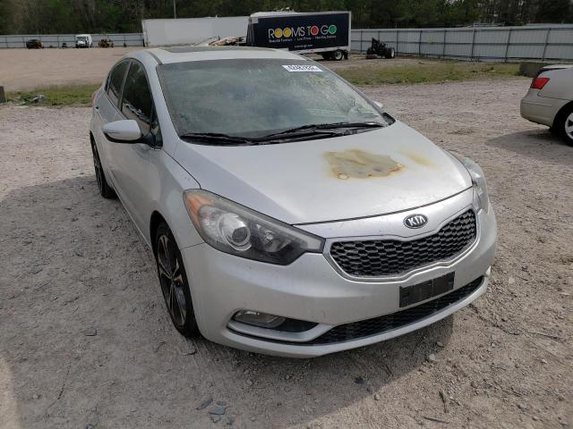 KIA FORTE EX 2014 with VIN KNAFZ4A89E5097587 - Photo from auction
