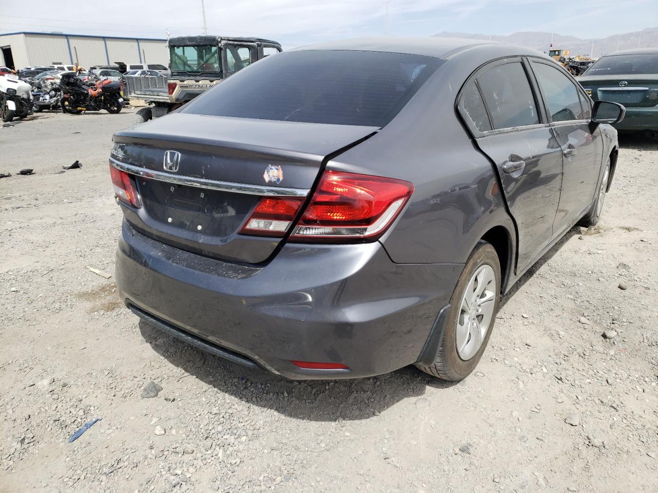 Photo 4 from auction – 2014 HONDA CIVIC LX with VIN 19XFB2F52EE010109