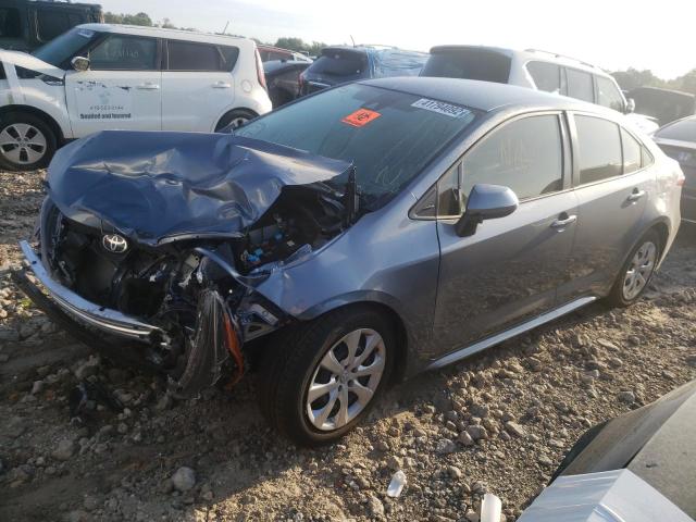 Photo 2 from auction – 2022 TOYOTA COROLLA LE with VIN JTDEPMAE9NJ214635