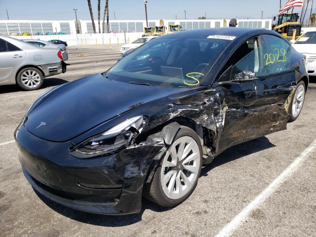 Photo 2 from auction – 2022 TESLA MODEL 3 with VIN 5YJ3E1EB5NF145767