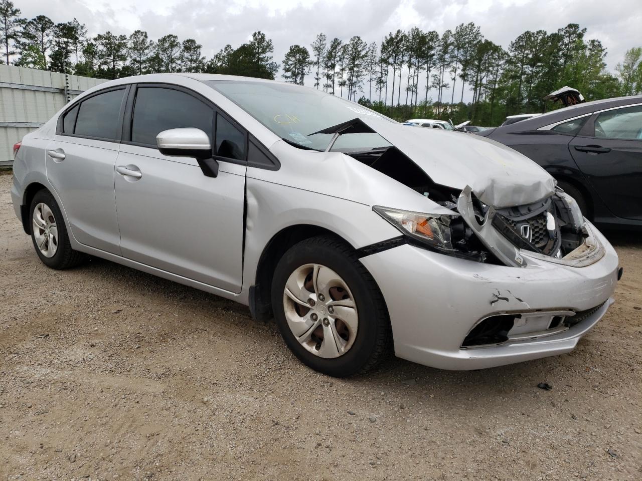 HONDA CIVIC LX 2014 with VIN 19XFB2F51EE031338 - Photo from auction