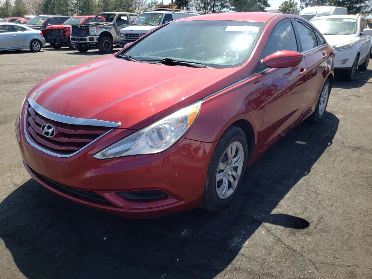 Photo 9 from auction – 2012 HYUNDAI SONATA GLS with VIN 5NPEB4AC9CH455789