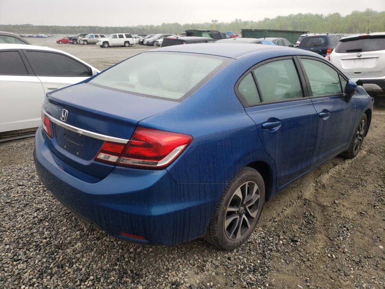 Photo 4 from auction – 2014 HONDA CIVIC EX with VIN 19XFB2F85EE077099