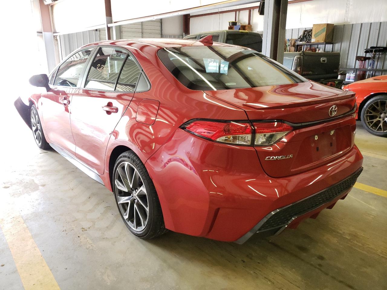 Photo 3 from auction – 2021 TOYOTA COROLLA SE with VIN 5YFS4MCE7MP061966