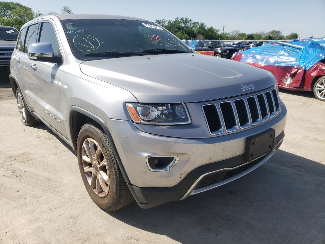 JEEP GRAND CHER 2014 with VIN 1C4RJEBG7EC151192 - Photo from auction