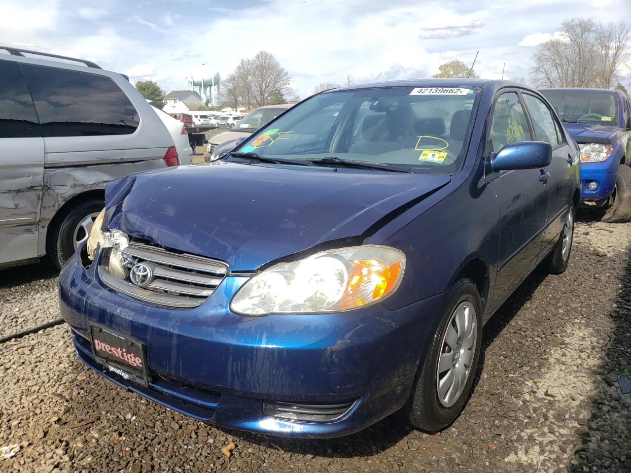 Photo 2 from auction – 2004 TOYOTA COROLLA CE with VIN 1NXBR32E44Z231440