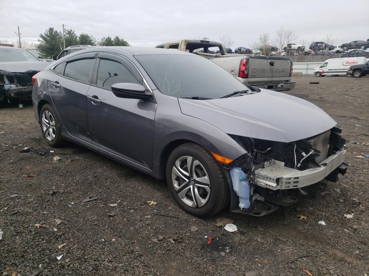 HONDA CIVIC LX 2016 with VIN 19XFC2F53GE233081 - Photo from auction