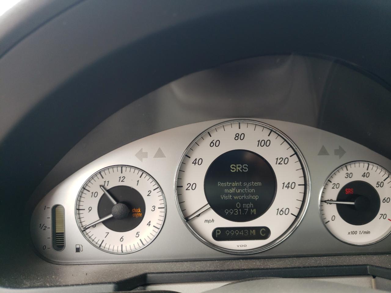 Photo 8 from auction – 2007 MERCEDES-BENZ E 350 with VIN WDBUF56X17B073926