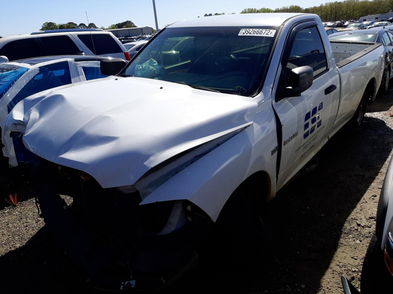 Photo 2 from auction – 2010 DODGE RAM 1500 with VIN 3D7JB1ET7AG149497