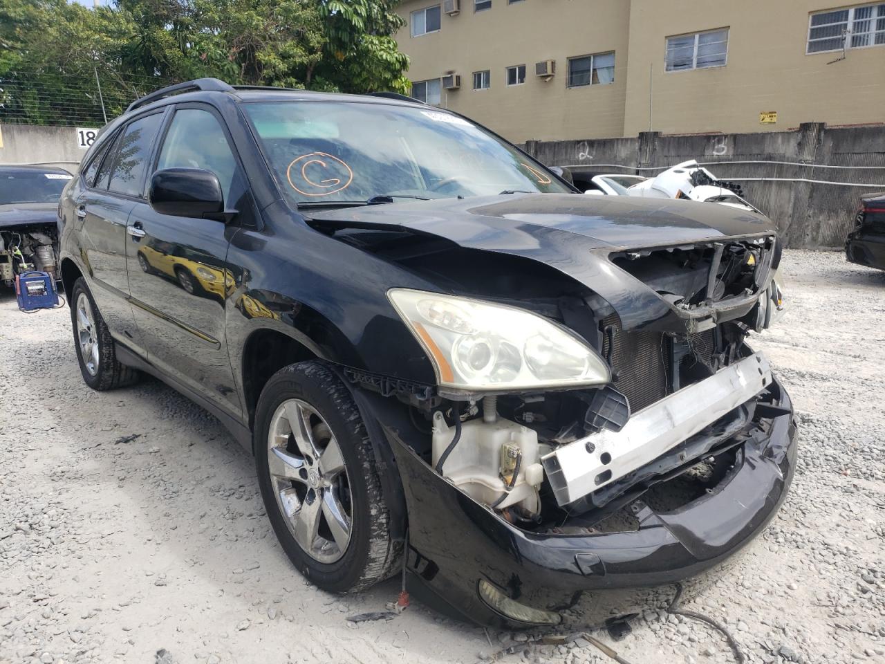 LEXUS RX 350 2009 with VIN 2T2GK31U19C064400 - Photo from auction