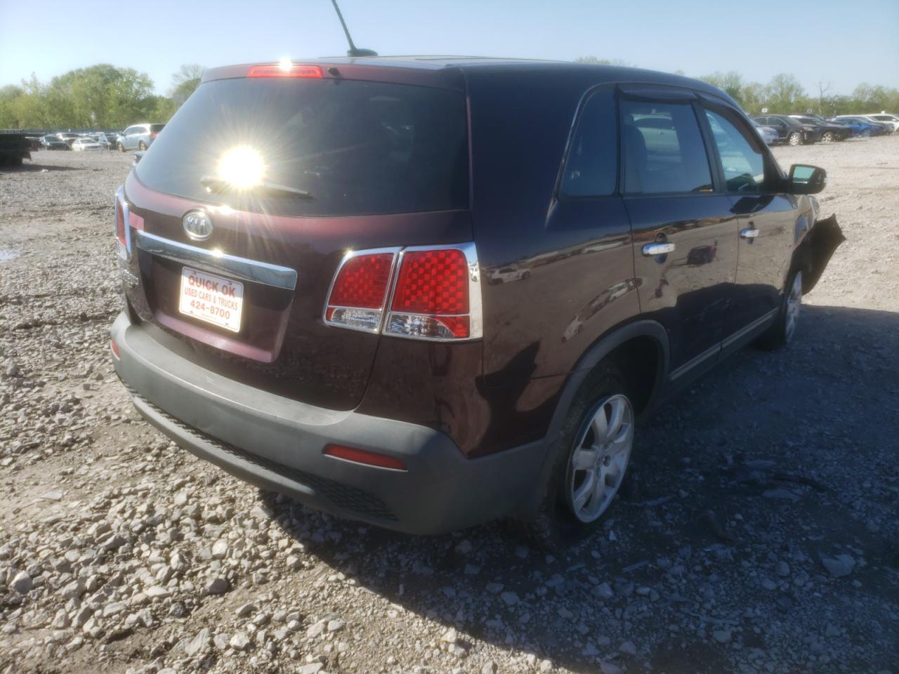 Photo 4 from auction – 2012 KIA SORENTO BA with VIN 5XYKT3A10CG252189