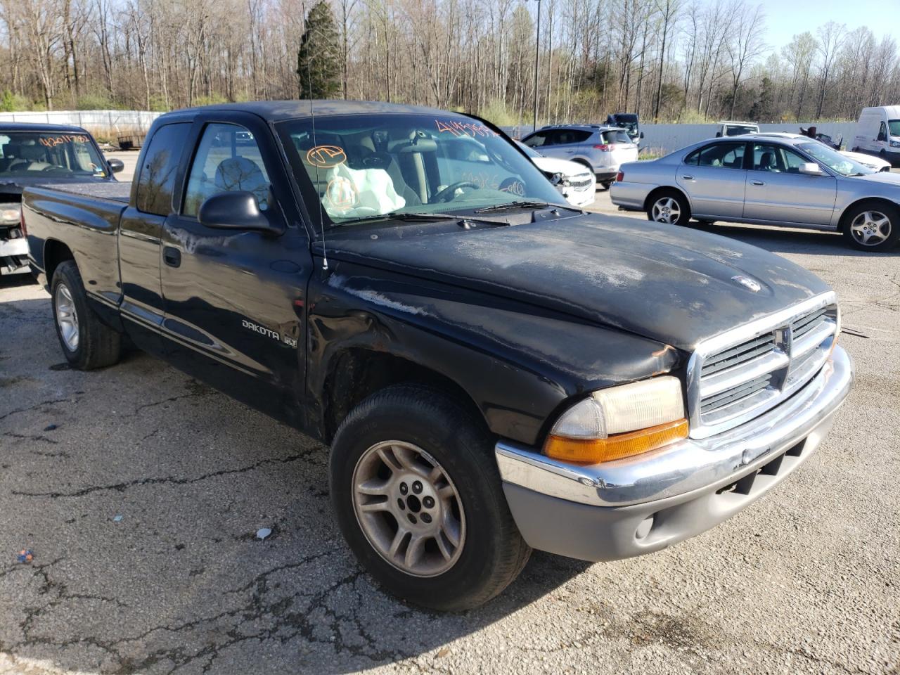 DODGE DAKOTA 2001 with VIN 1B7GL22X01S100729 - Photo from auction