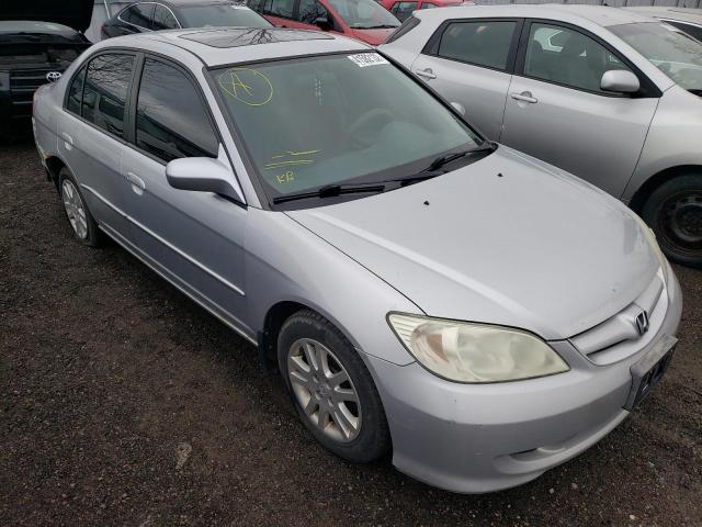 Photo 1 from auction – 2005 HONDA CIVIC LX with VIN 2HGES16675H002592