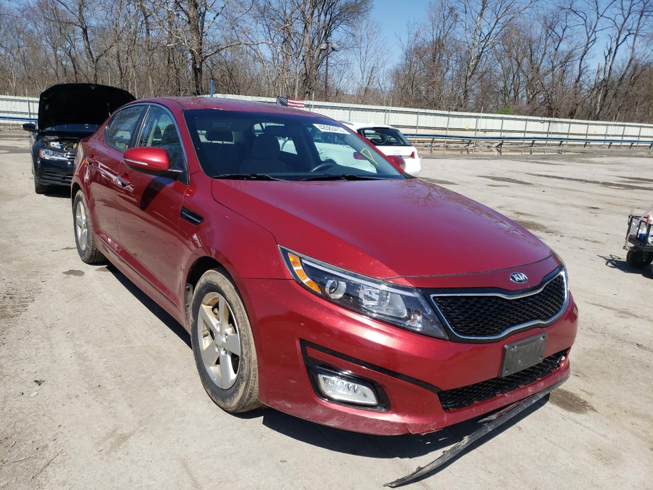 Photo 1 from auction – 2014 KIA OPTIMA LX with VIN 5XXGM4A7XEG339585