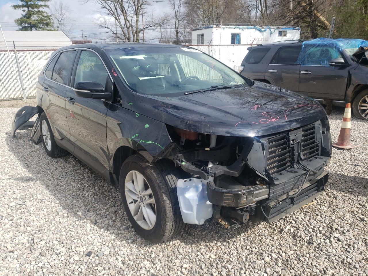 FORD EDGE SEL 2016 with VIN 2FMPK4J9XGBB15318 - Photo from auction
