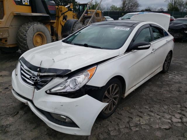 Photo 2 from auction – 2014 HYUNDAI SONATA SE with VIN 5NPEC4AC1EH817355
