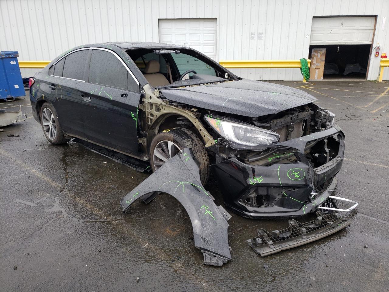 SUBARU LEGACY 2.5 2019 with VIN 4S3BNAN66K3012720 - Photo from auction
