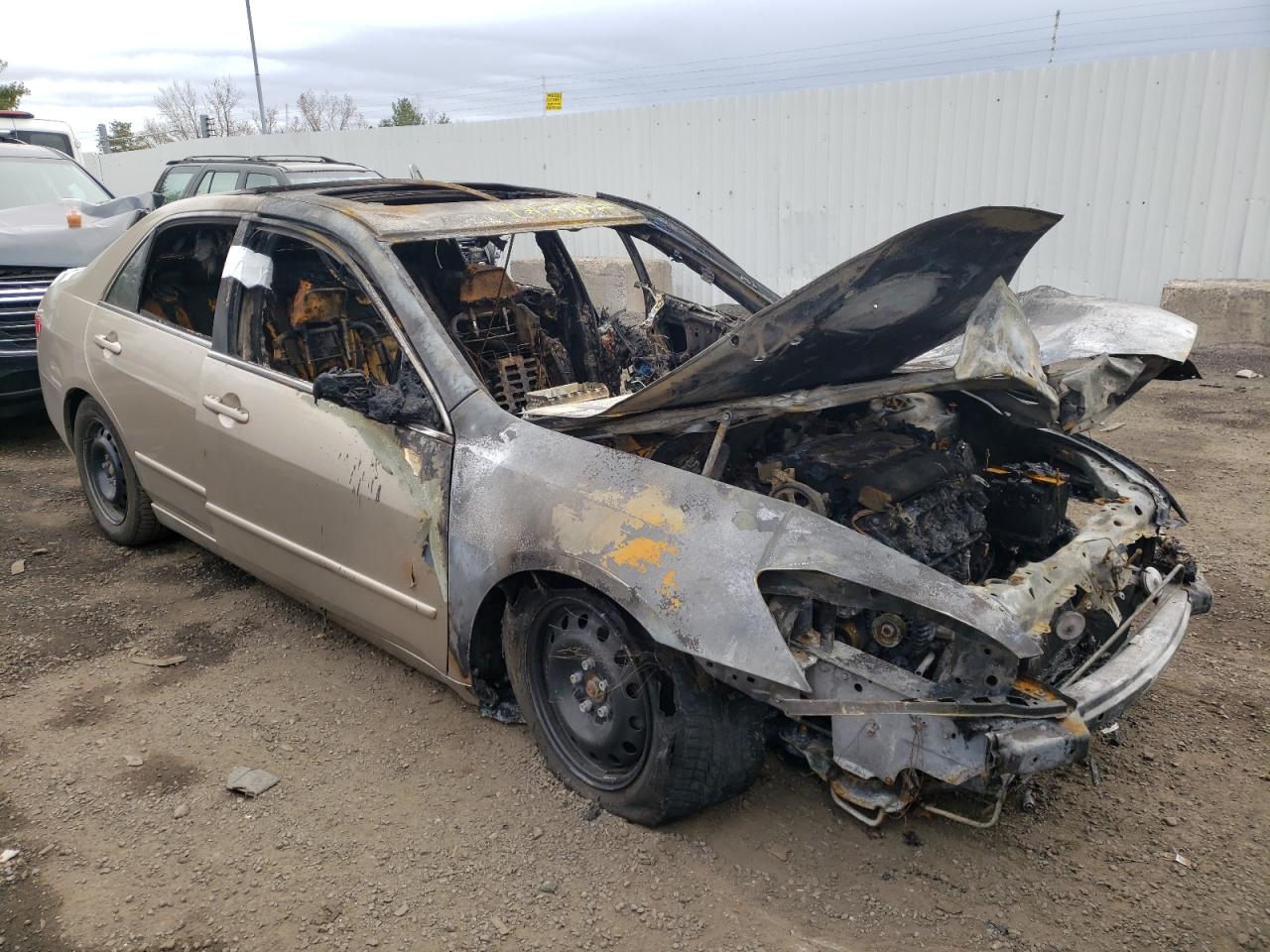 HONDA ACCORD EX 2003 with VIN 1HGCM665X3A024992 - Photo from auction