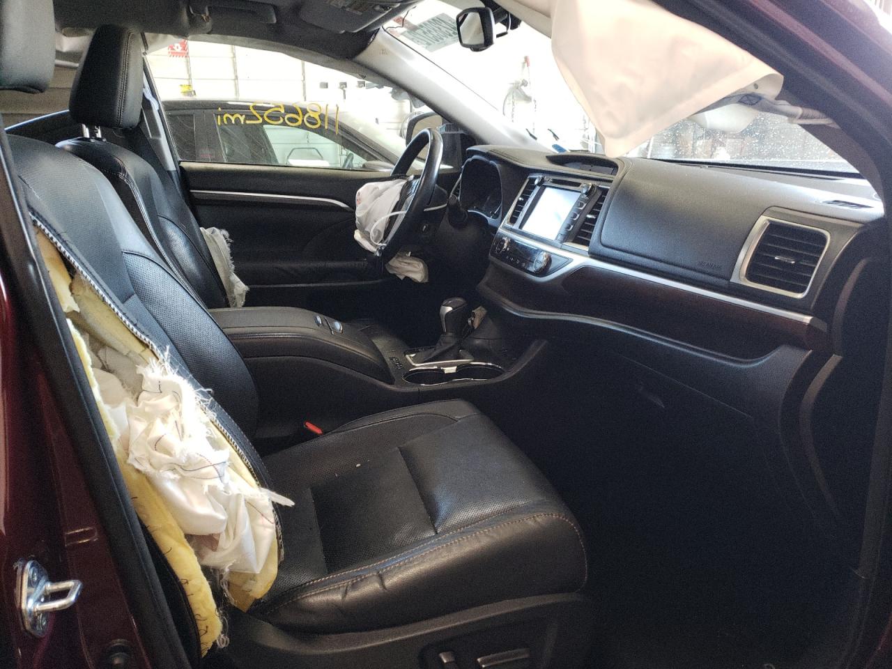 Photo 5 from auction – 2015 TOYOTA HIGHLANDER with VIN 5TDDCRFH6FS009317